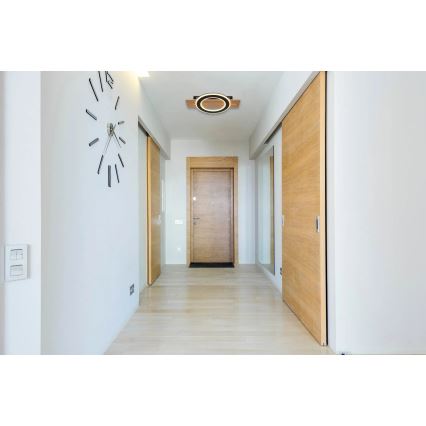 Globo - LED Stropní svítidlo LED/18W/230V hnědá