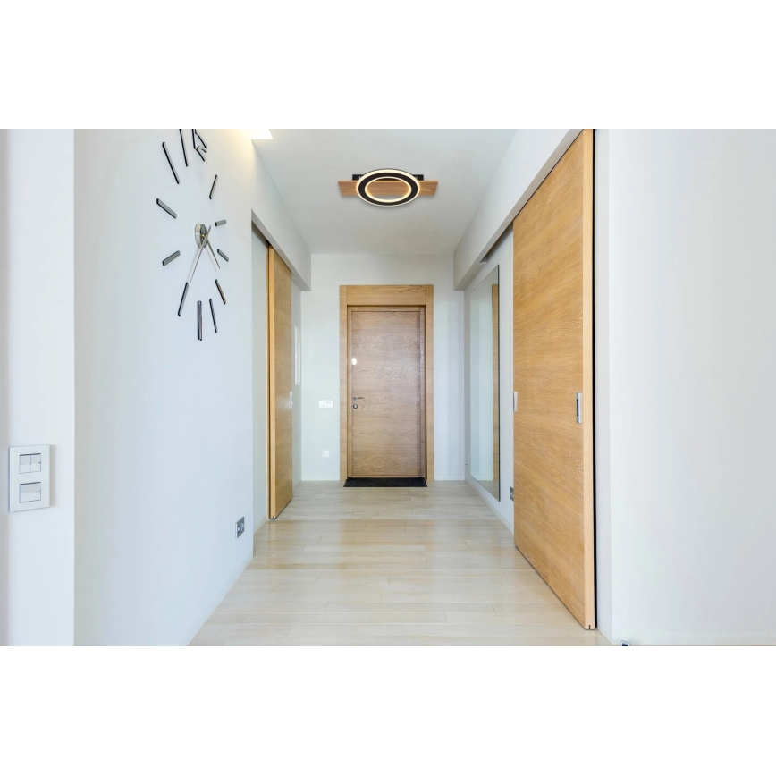 Globo - LED Stropní svítidlo LED/18W/230V hnědá