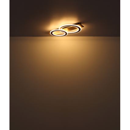 Globo - LED Stropní svítidlo LED/40W/230V hnědá