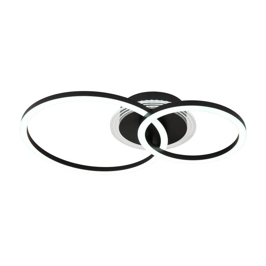 Globo - LED Stropní svítidlo LED/30W/230V 2700/4500/6500K pr. 33x50 cm černá