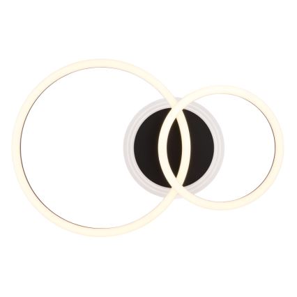Globo - LED Stropní svítidlo LED/30W/230V 2700/4500/6500K pr. 33x50 cm černá