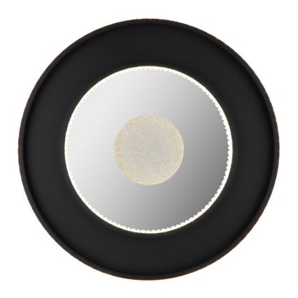Globo - LED Stmívatelné stropní svítidlo LED/30W/230V 2700-6500K pr. 52,5 cm černá + dálkové ovládání