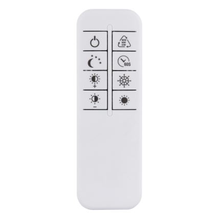 Globo - LED Stmívatelné stropní svítidlo LED/30W/230V 2700-6500K pr. 52,5 cm černá + dálkové ovládání