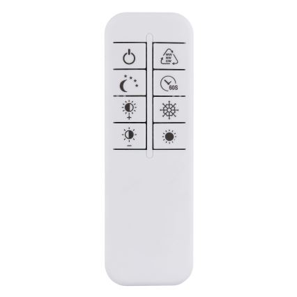 Globo - LED Stmívatelný lustr na lanku LED/54W/230V 2700-6500K pr. 60 cm černá + dálkové ovládání
