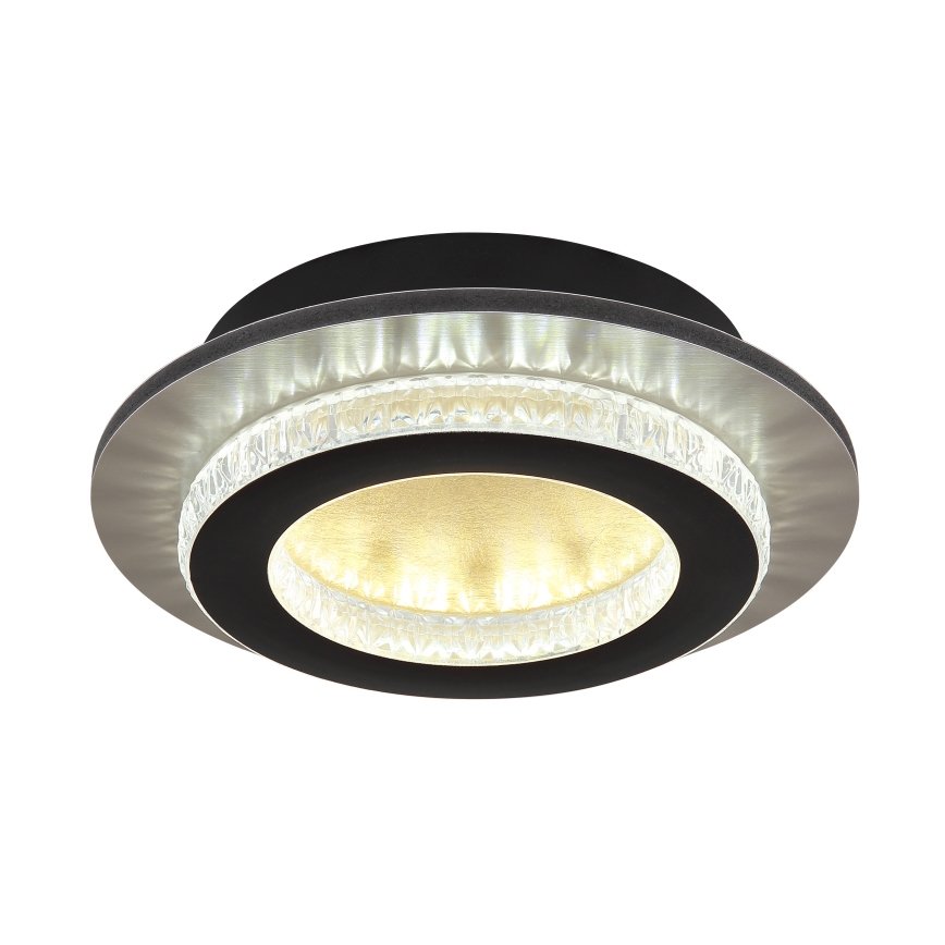 Globo - LED Stropní svítidlo LED/12W/230V 3000/4000/6500K pr. 20 cm černá