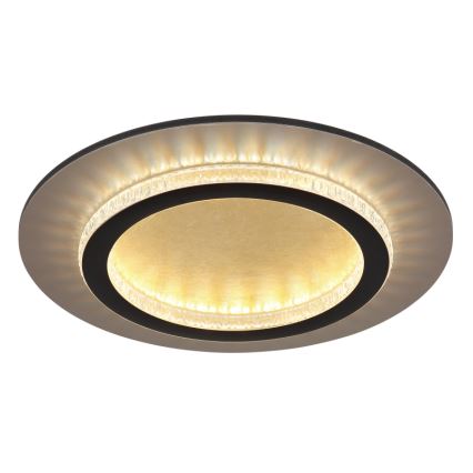 Globo - LED Stropní svítidlo LED/24W/230V 3000/4000/6500K pr. 35 cm černá