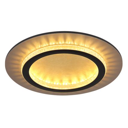 Globo - LED Stropní svítidlo LED/24W/230V 3000/4000/6500K pr. 35 cm černá