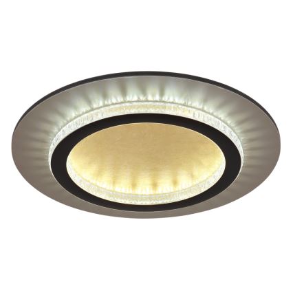 Globo - LED Stropní svítidlo LED/24W/230V 3000/4000/6500K pr. 35 cm černá