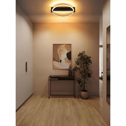 Globo - LED Stropní svítidlo LED/15W/230V 3000K 41,4x38 cm černá