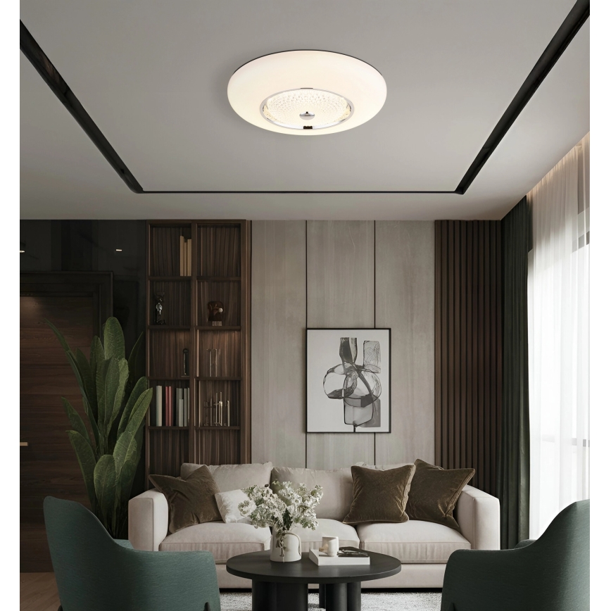 Globo - LED Stropní svítidlo LED/48W/230V 2700/4000/6000K pr. 59 cm bílá