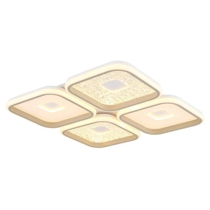 Globo - LED Stmívatelné stropní svítidlo LED/55W/230V 2700-6000K 54x54 cm + dálkové ovládání
