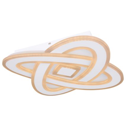 Globo - LED Stmívatelné stropní svítidlo LED/36W/230V 3000-6000K pr. 50 cm bílá + dálkové ovládání