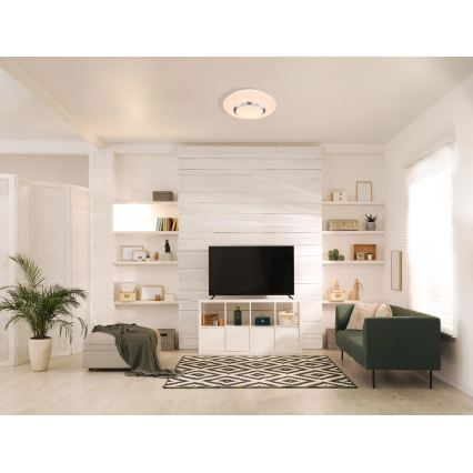 Globo - LED RGBW Stmívatelné stropní svítidlo LED/18W/230V 3000K pr. 34 cm