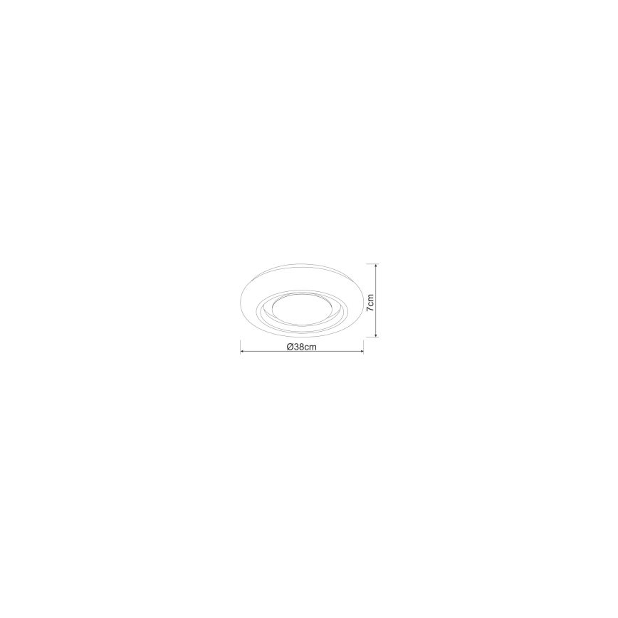 Globo - LED Stropní svítidlo LED/24W/230V