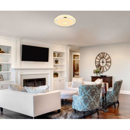 Globo - LED Stmívatelné stropní svítidlo LED/40W/230V 2700-6500K + dálkové ovládání