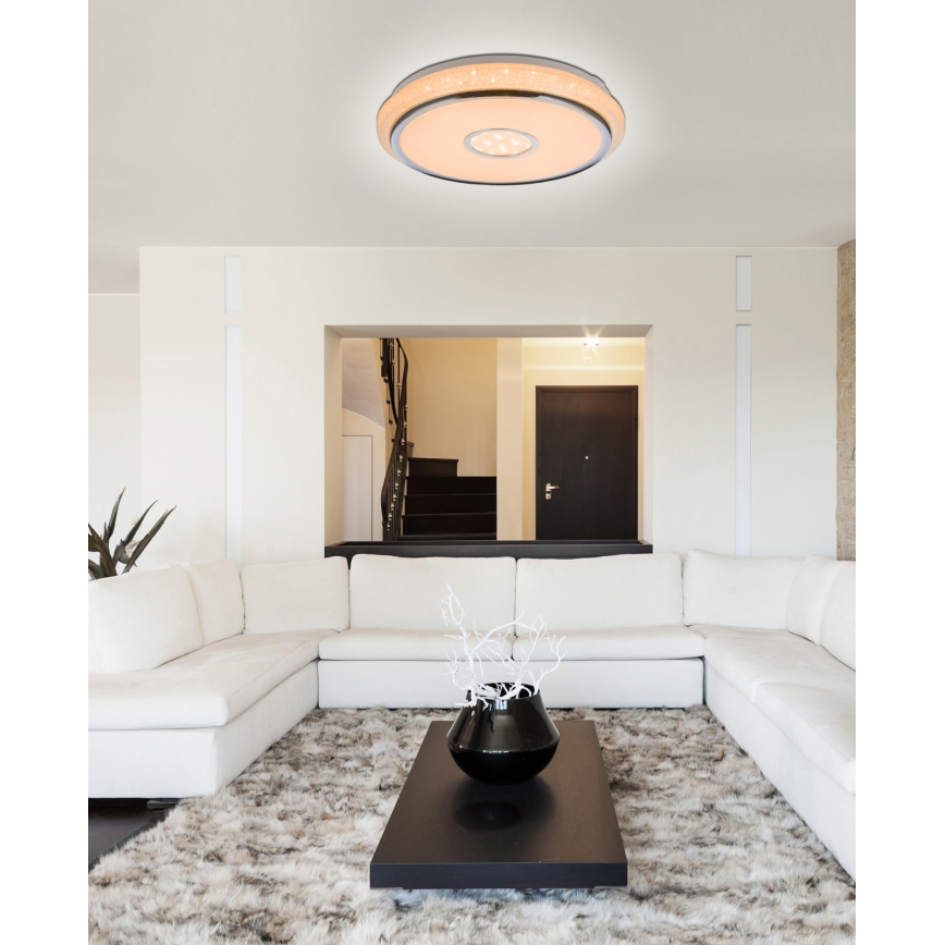 Globo - LED Stmívatelné stropní svítidlo LED/40W/230V 2700-6500K + dálkové ovládání