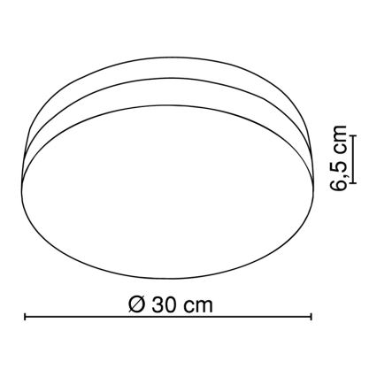 Globo 48403 - Stropní svítidlo OPAL 3xE27/40W/230V