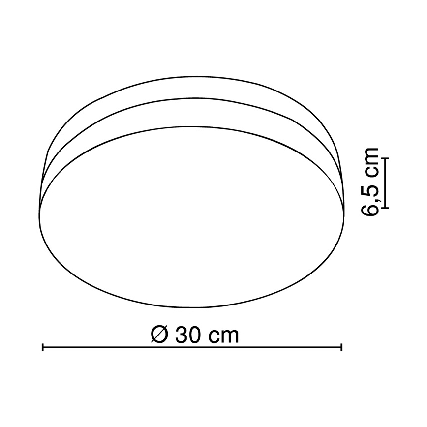 Globo 48403 - Stropní svítidlo OPAL 3xE27/40W/230V