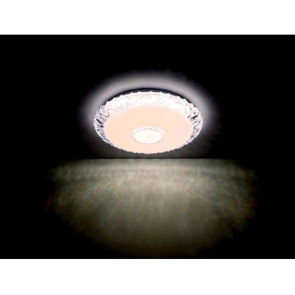 Globo - LED Stmívatelné stropní svítidlo LED/40W/230V 2700-6500K pr. 50 cm Wi-Fi Tuya + dálkové ovládání