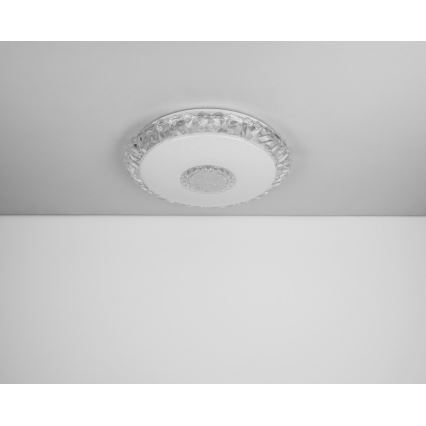 Globo - LED Stmívatelné stropní svítidlo LED/40W/230V 2700-6500K pr. 50 cm Wi-Fi Tuya + dálkové ovládání