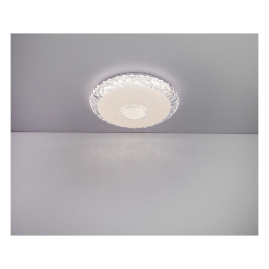 Globo - LED Stmívatelné stropní svítidlo LED/40W/230V 2700-6500K pr. 50 cm Wi-Fi Tuya + dálkové ovládání