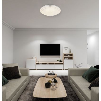Globo - LED Stmívatelné stropní svítidlo LED/18W/230V pr. 40 cm 2700-6500K + dálkové ovládání