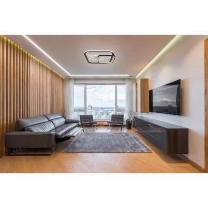 Globo 48459-48 - LED Stmívatelné stropní svítidlo ANI LED/48W/230V 2700-6000K 48x52 cm + dálkové ovládání