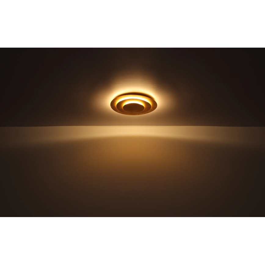 Globo - LED Stropní svítidlo LED/18W/230V 3000K pr. 18 cm zlatá