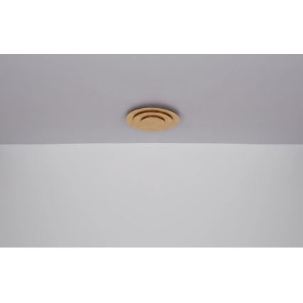 Globo - LED Stropní svítidlo LED/18W/230V 3000K pr. 18 cm zlatá