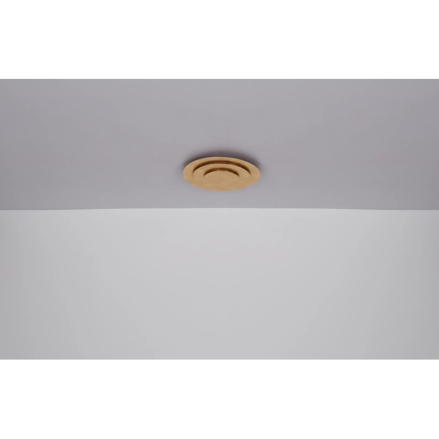 Globo - LED Stropní svítidlo LED/18W/230V 3000K pr. 18 cm zlatá