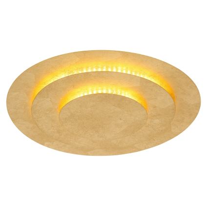 Globo - LED Stropní svítidlo LED/24W/230V 3000K pr. 35 cm zlatá