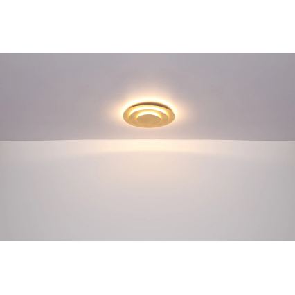 Globo - LED Stropní svítidlo LED/40W/230V 3000K pr. 49 cm zlatá