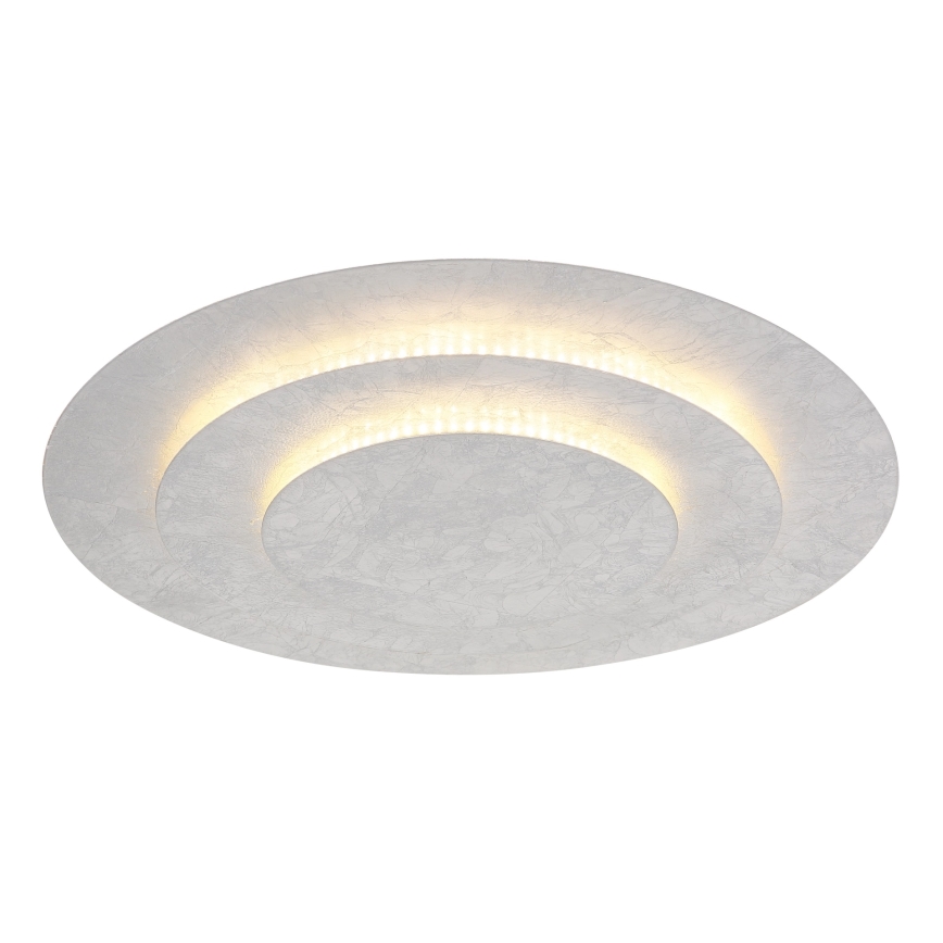 Globo - LED Stropní svítidlo LED/40W/230V 3000K pr. 49 cm stříbrná
