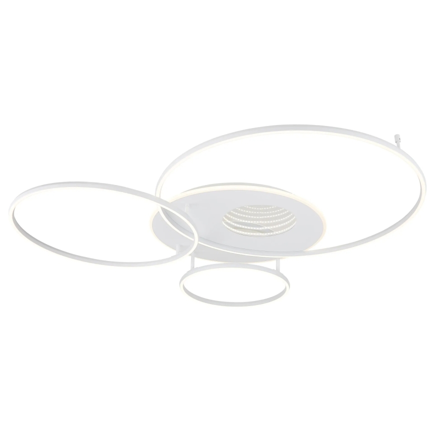 Globo - LED Stmívatelné stropní svítidlo LED/70W/230V 2700-6500K 105x26,5 cm bílá + dálkové ovládání