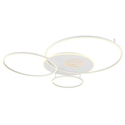 Globo - LED Stmívatelné stropní svítidlo LED/70W/230V 2700-6500K 105x26,5 cm bílá + dálkové ovládání