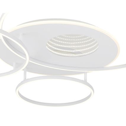 Globo - LED Stmívatelné stropní svítidlo LED/70W/230V 2700-6500K 105x26,5 cm bílá + dálkové ovládání
