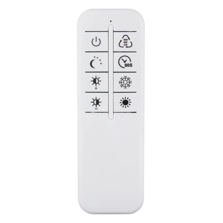 Globo - LED Stmívatelné stropní svítidlo LED/70W/230V 2700-6500K 105x26,5 cm bílá + dálkové ovládání