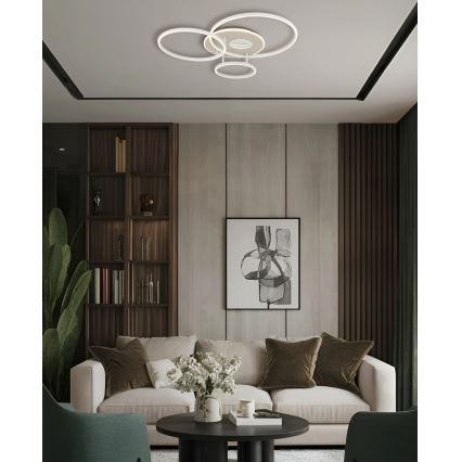 Globo - LED Stmívatelné stropní svítidlo LED/40W/230V 2700-6500K 70x80,7 cm + dálkové ovládání