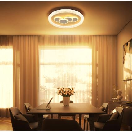 Globo - LED Stropní svítidlo LED/40W/230V 3000K pr. 49,5 cm zlatá