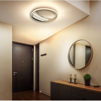 Globo - LED Stropní svítidlo LED/24W/230V 3000/4000/6000K pr. 41 cm zlatá