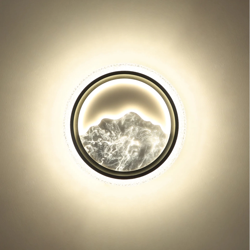 Globo - LED Stropní svítidlo LED/28W/230V 3000/4200/6000K pr. 39,5 cm stříbrná