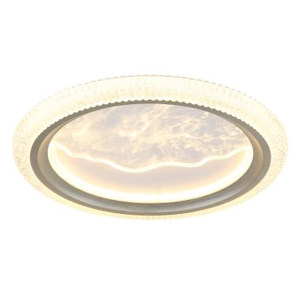 Globo - LED Stropní svítidlo LED/28W/230V 3000/4200/6000K pr. 39,5 cm stříbrná