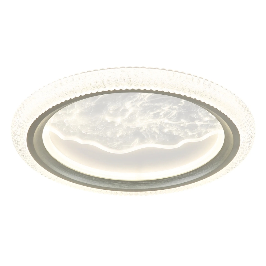 Globo - LED Stropní svítidlo LED/28W/230V 3000/4200/6000K pr. 39,5 cm stříbrná
