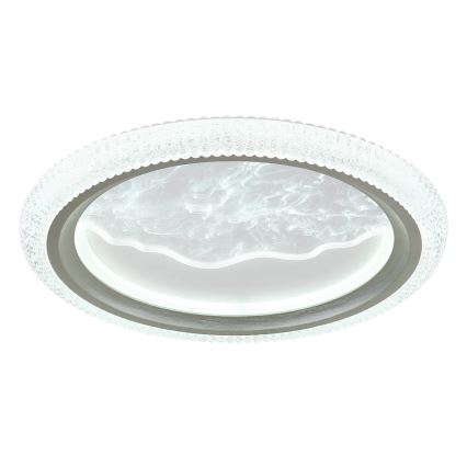 Globo - LED Stropní svítidlo LED/28W/230V 3000/4200/6000K pr. 39,5 cm stříbrná