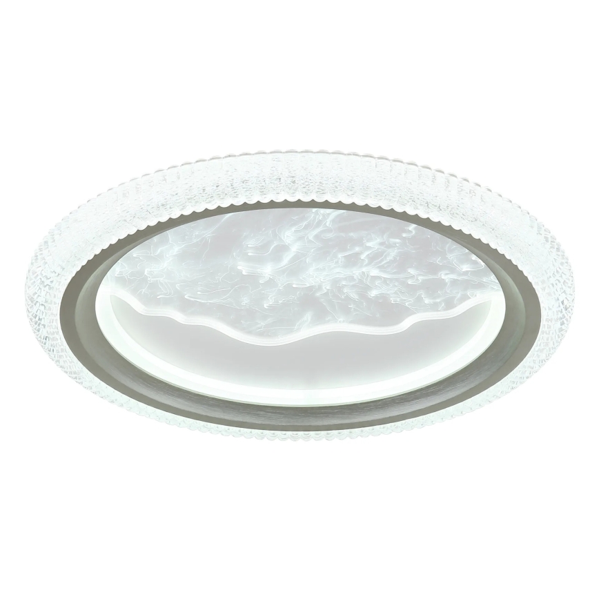 Globo - LED Stropní svítidlo LED/28W/230V 3000/4200/6000K pr. 39,5 cm stříbrná