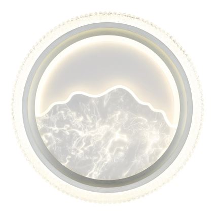Globo - LED Stropní svítidlo LED/28W/230V 3000/4200/6000K pr. 39,5 cm stříbrná
