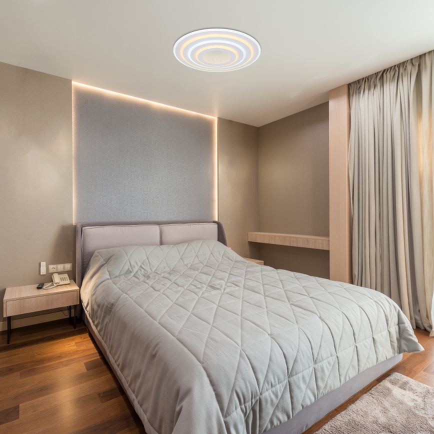 Globo - LED Stmívatelné stropní svítidlo LED/60W/230V 2700-6500K Wi-Fi Tuya pr. 70 cm + dálkové ovládání
