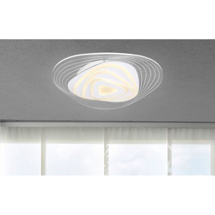 Globo - LED Stmívatelné stropní svítidlo LED/40W/230V 3000-6500K 50,2x48,8 cm Wi-Fi Tuya + dálkové ovládání