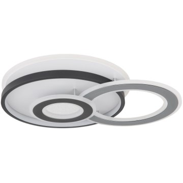Globo 48552D4 - LED Stropní svítidlo BRIENNA LED/40W/230V 43x52 cm bílá/šedá