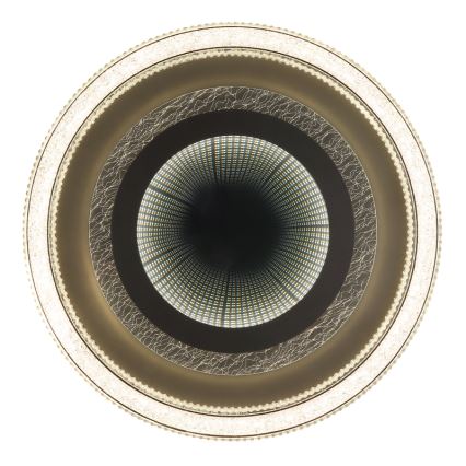 Globo - LED Stmívatelné stropní svítidlo LED/48W/230V 2700-6000K pr. 48 cm antracit + dálkové ovládání